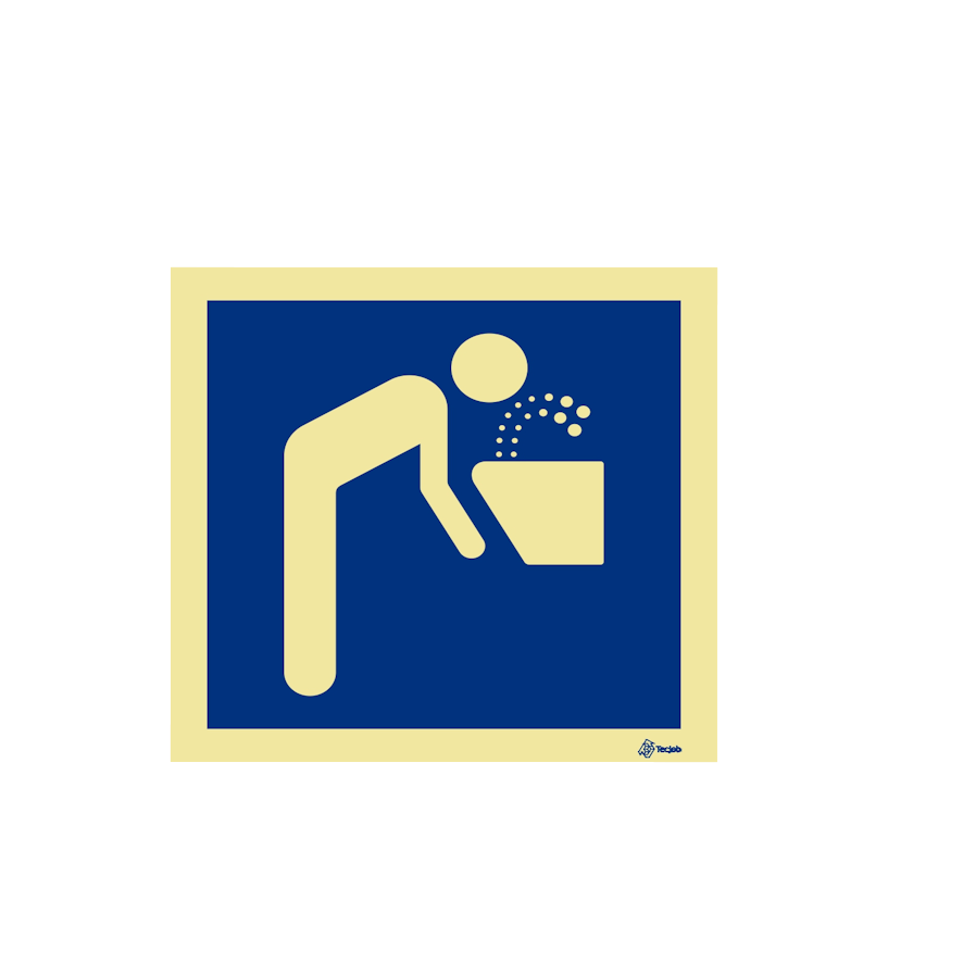 Señal Fuente de agua potable – IN0182