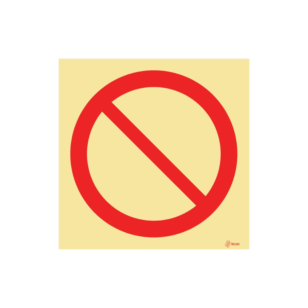 Sinalética de Proibição – PR0110