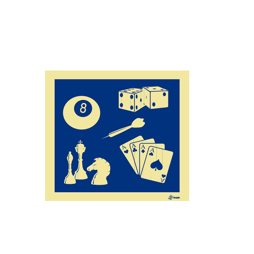 Sinalética de Sala de Jogos – IN0200