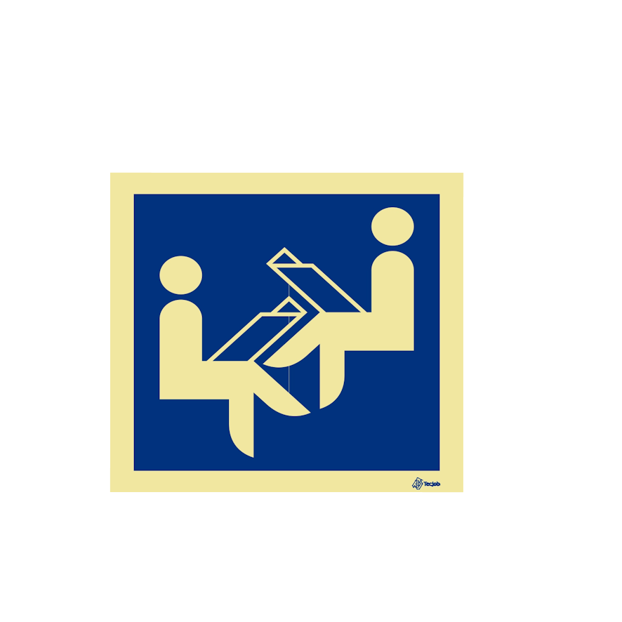 Señal Sala de lectura – IN0192