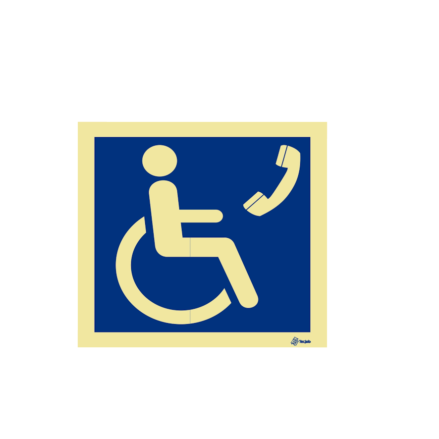 Señal Teléfono accesible – IN0179