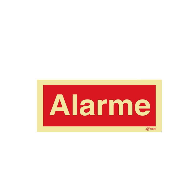 Sinalética Alarme - I0575