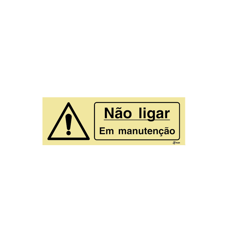 Sinalética Não Ligar Em Manutenção - IS0406