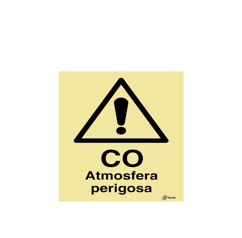 Sinalética Atmosfera Perigosa - IS0355