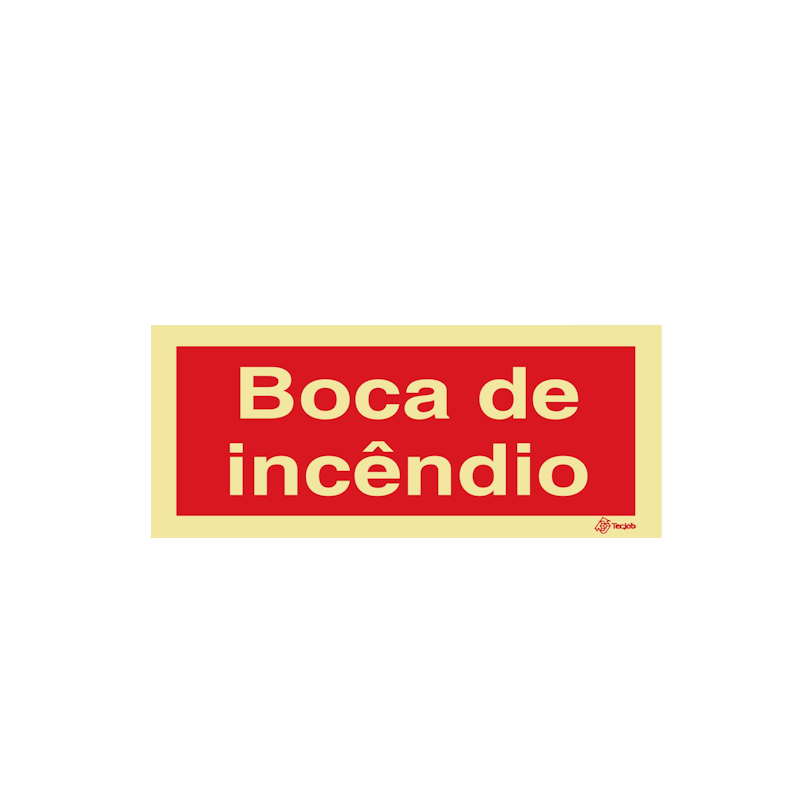 Sinalética Boca de Incêndio - I0578