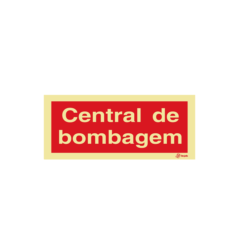 Sinalética Central de Bombagem - I0636