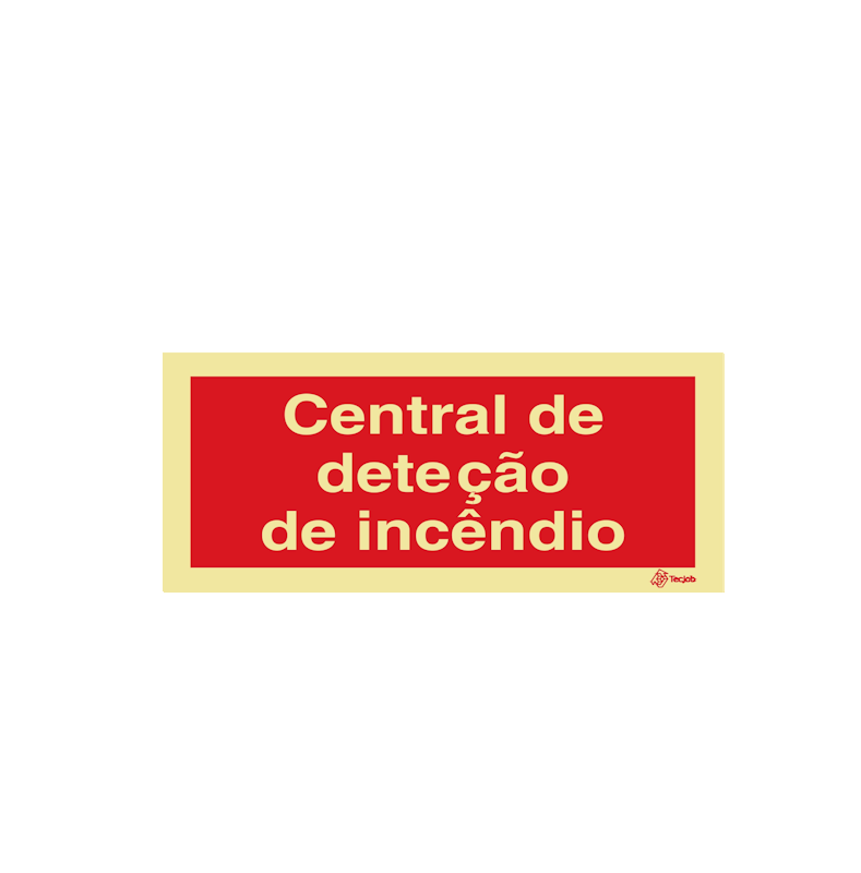 Sinalética Central de Deteção de Incêndio - I0635