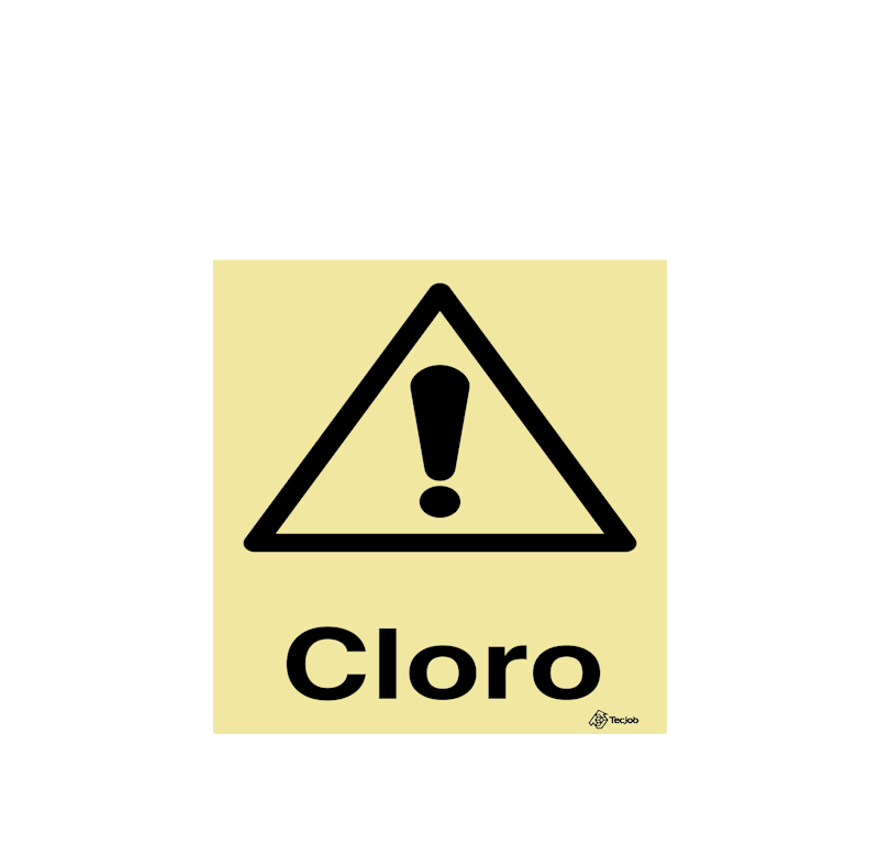 Sinalética Cloro - IS0356