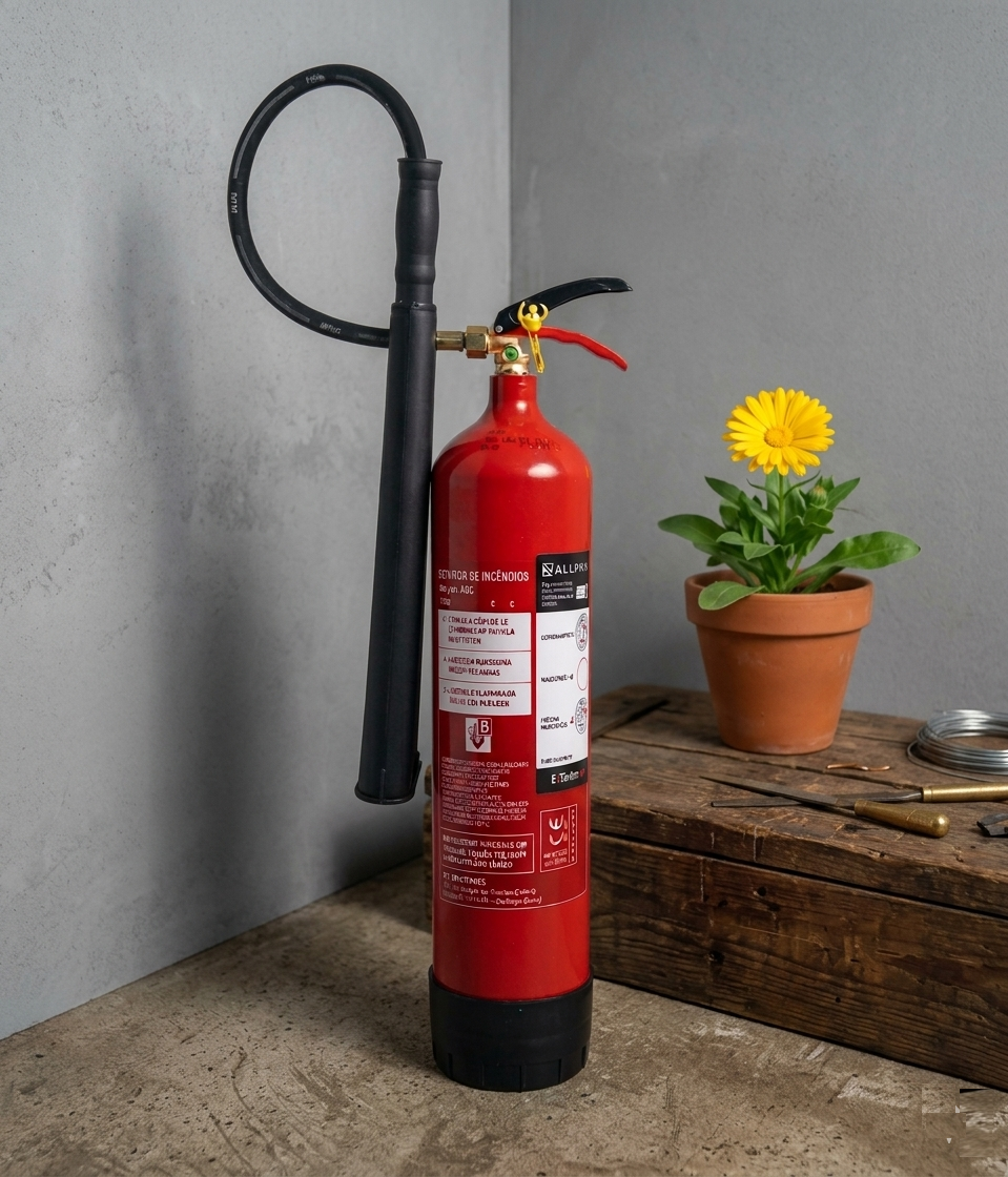 Certified 5kg CO2 fire extinguisher