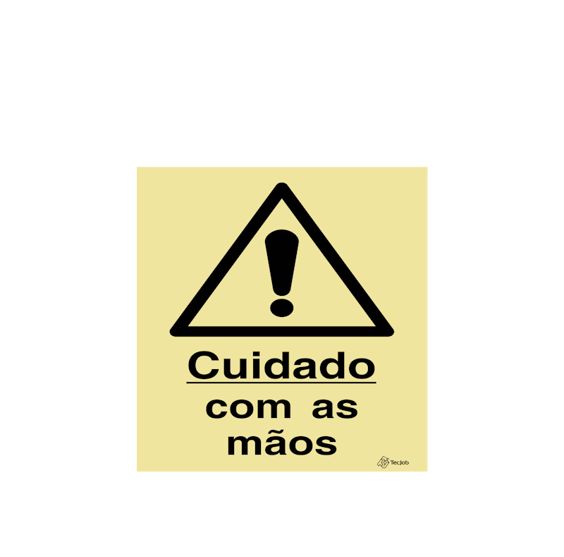 Sinalética Cuidado com as Mãos - IS0484