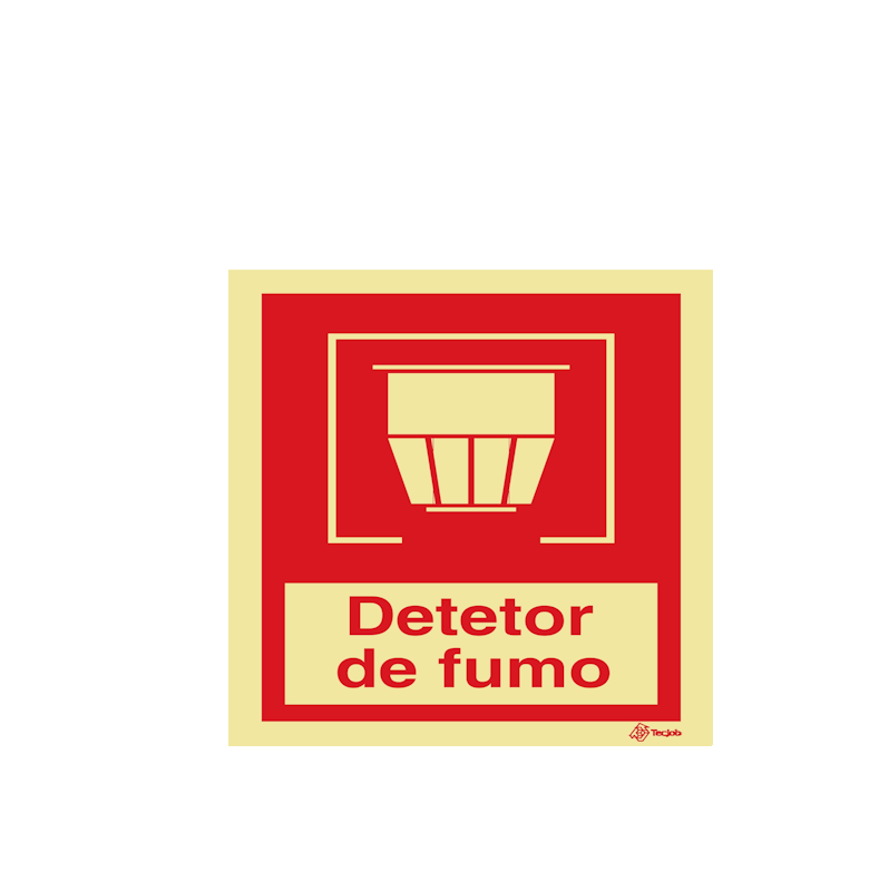Sinalética Detetor de Fumo - I0316