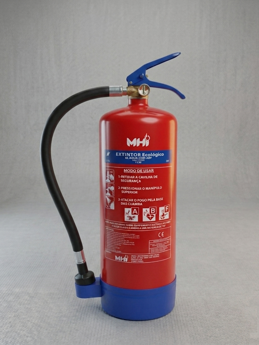 ABF 6L certified fire extinguisher