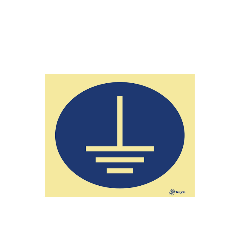 Signage: Confirm Grounding Before Starting Work - OB0125
