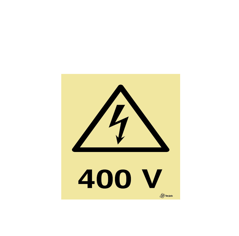 Señal Riesgo eléctrico 400 V – IS0148