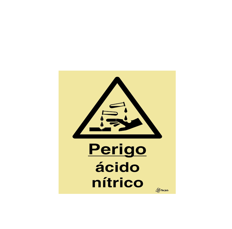 Nitric Hazard Signage - ISO 273