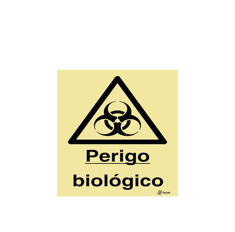 Sinalética Perigo Biológico - IS0341