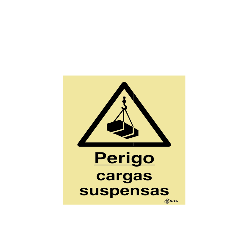 Sinalética Perigo Cargas Suspensas - IS0202