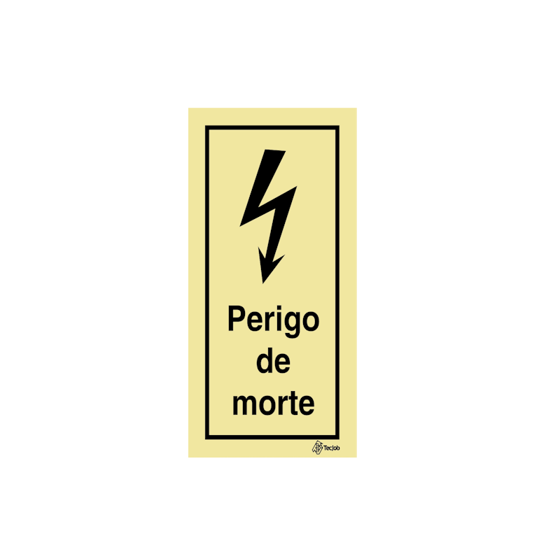Sinalética Perigo de Morte - IS0445