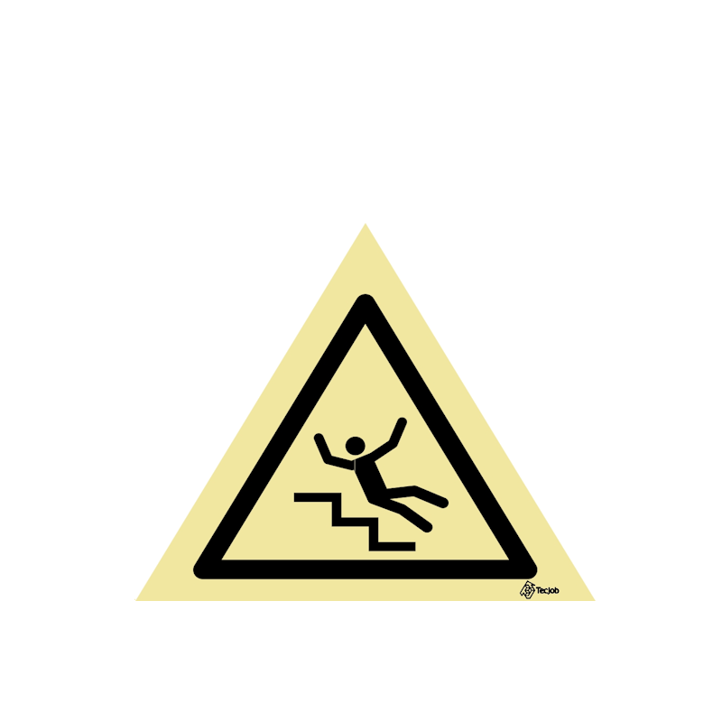 Señal Peligro escalera – IS0173