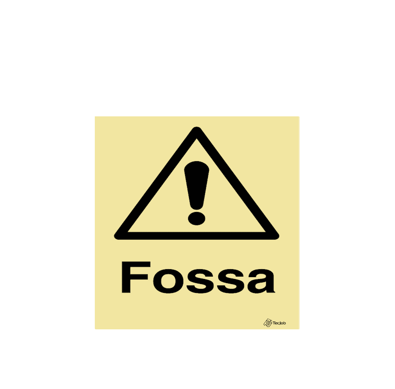 Sinalética Perigo Fossa - IS0499