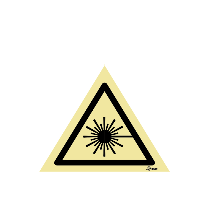 Sinalética Perigo Raios Laser – IS0134
