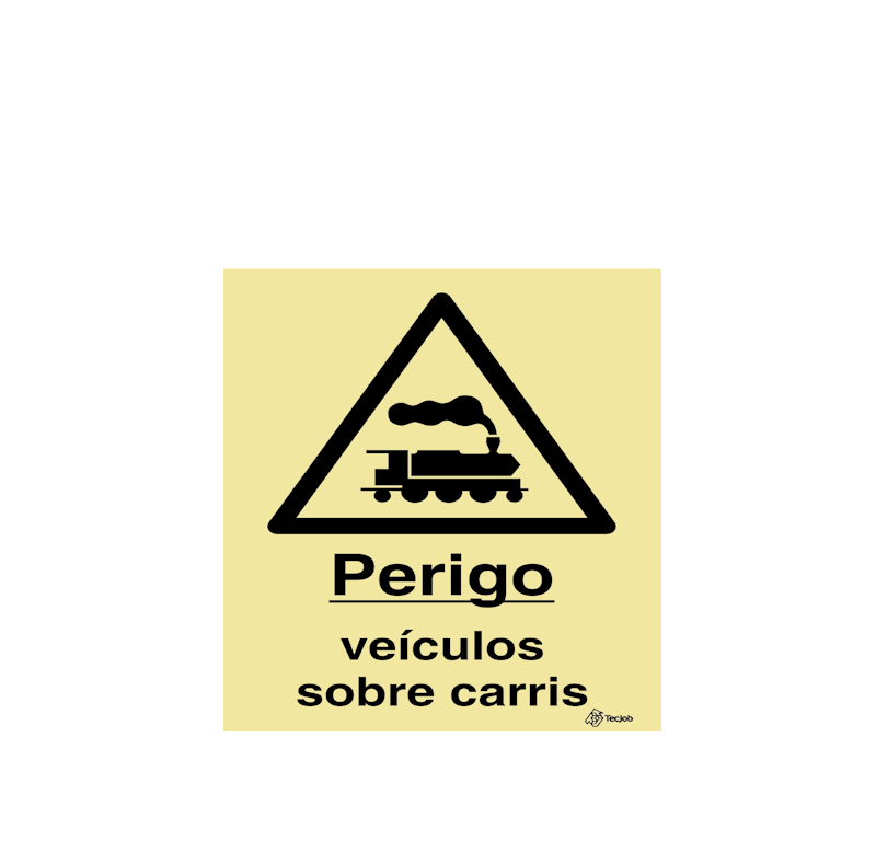 Sinalética Perigo Veículos Sobre Carris - IS0245
