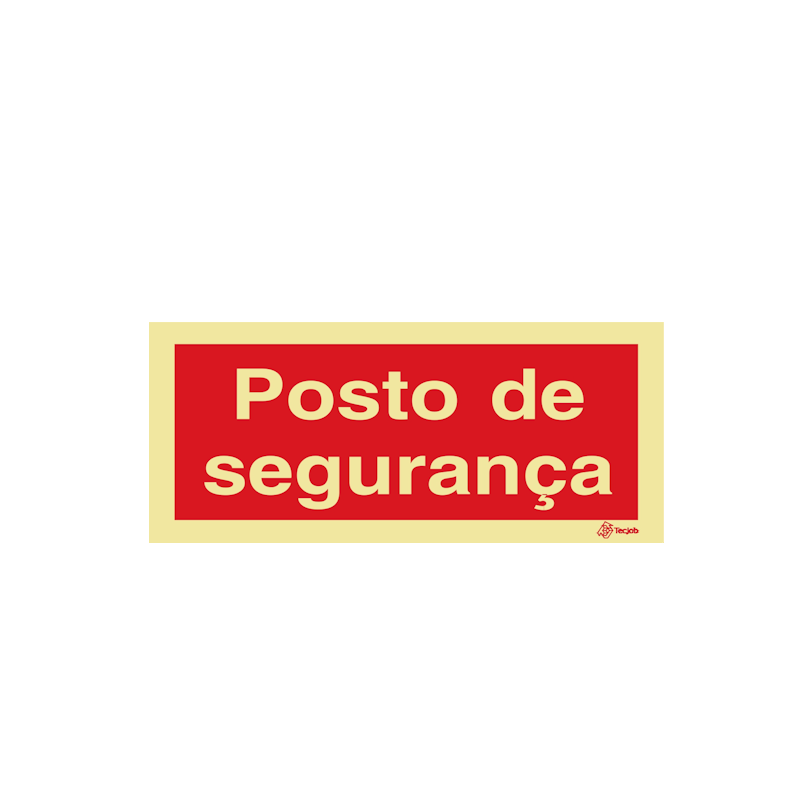 Sinalética Posto de Segurança - I0644