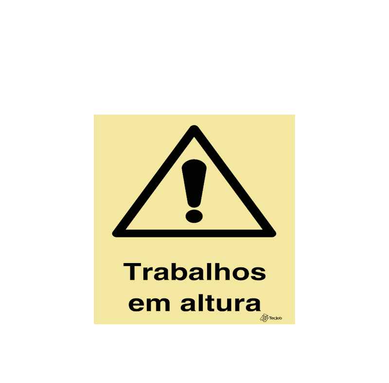 Sinalética Trabalhos em Altura - IS0493